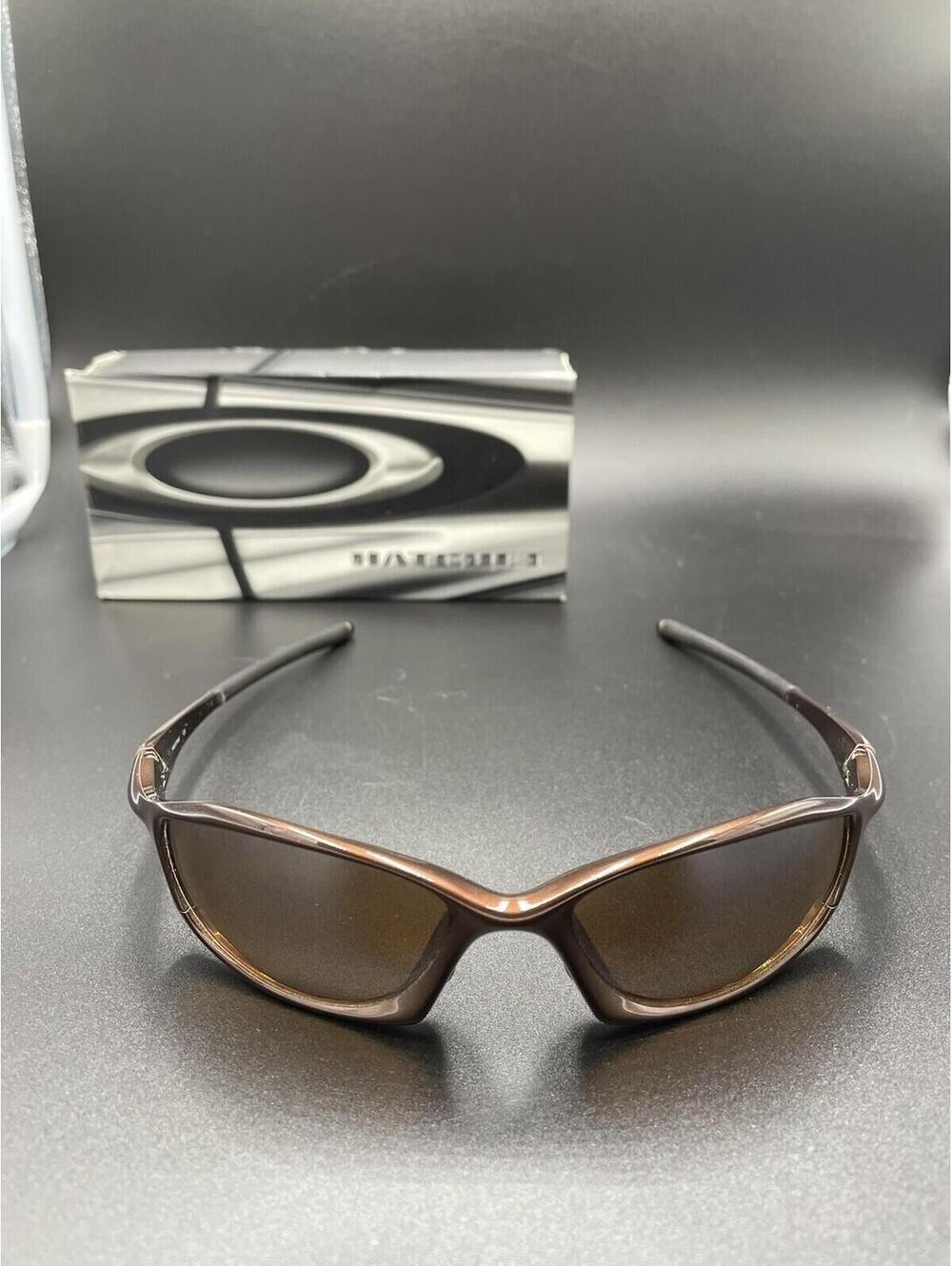 Oakley Hatchet Brown w/ Titanium Iridium lenses